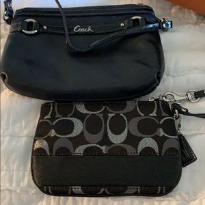 Coach wristlets
